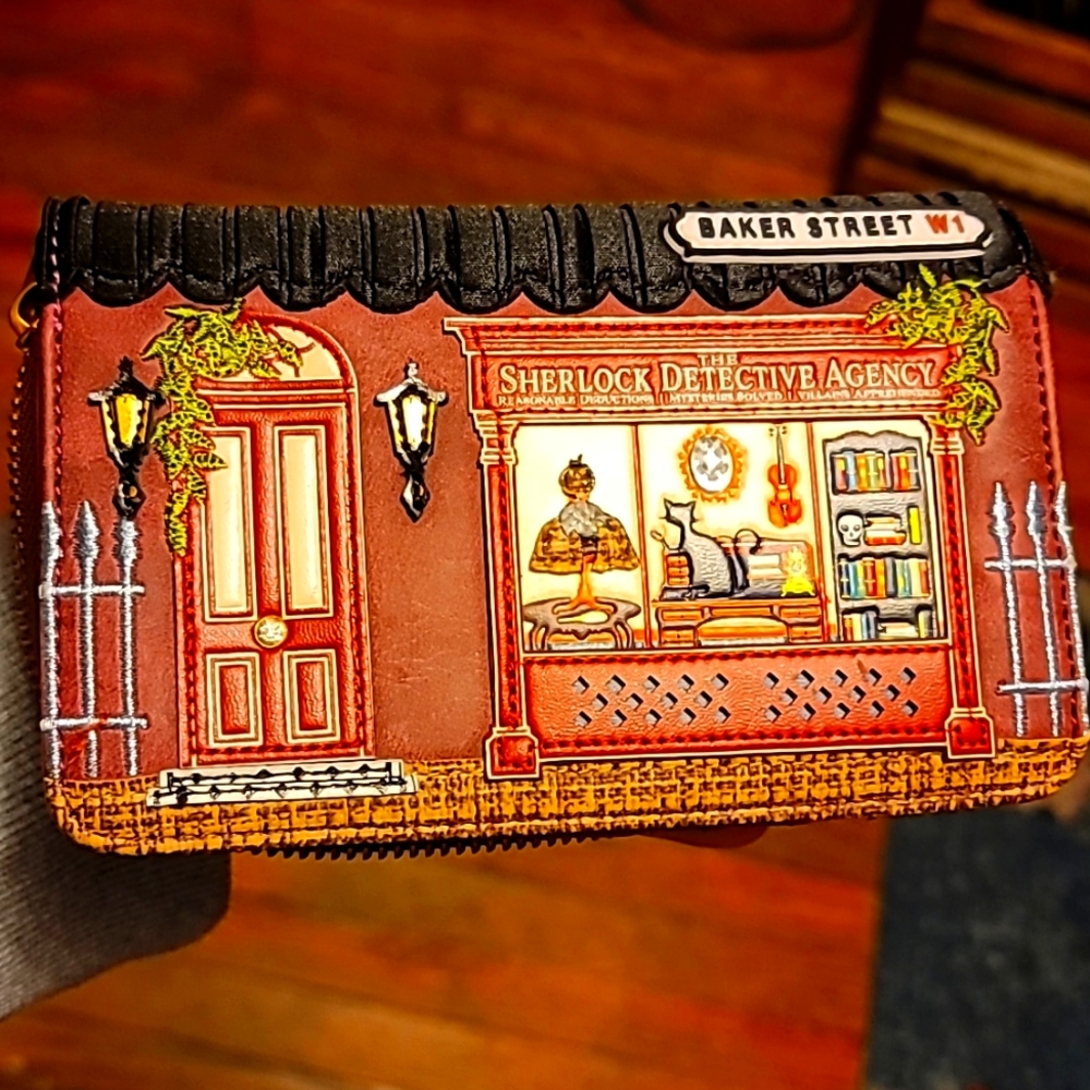 Vendula London Sherlock Zip Wallet